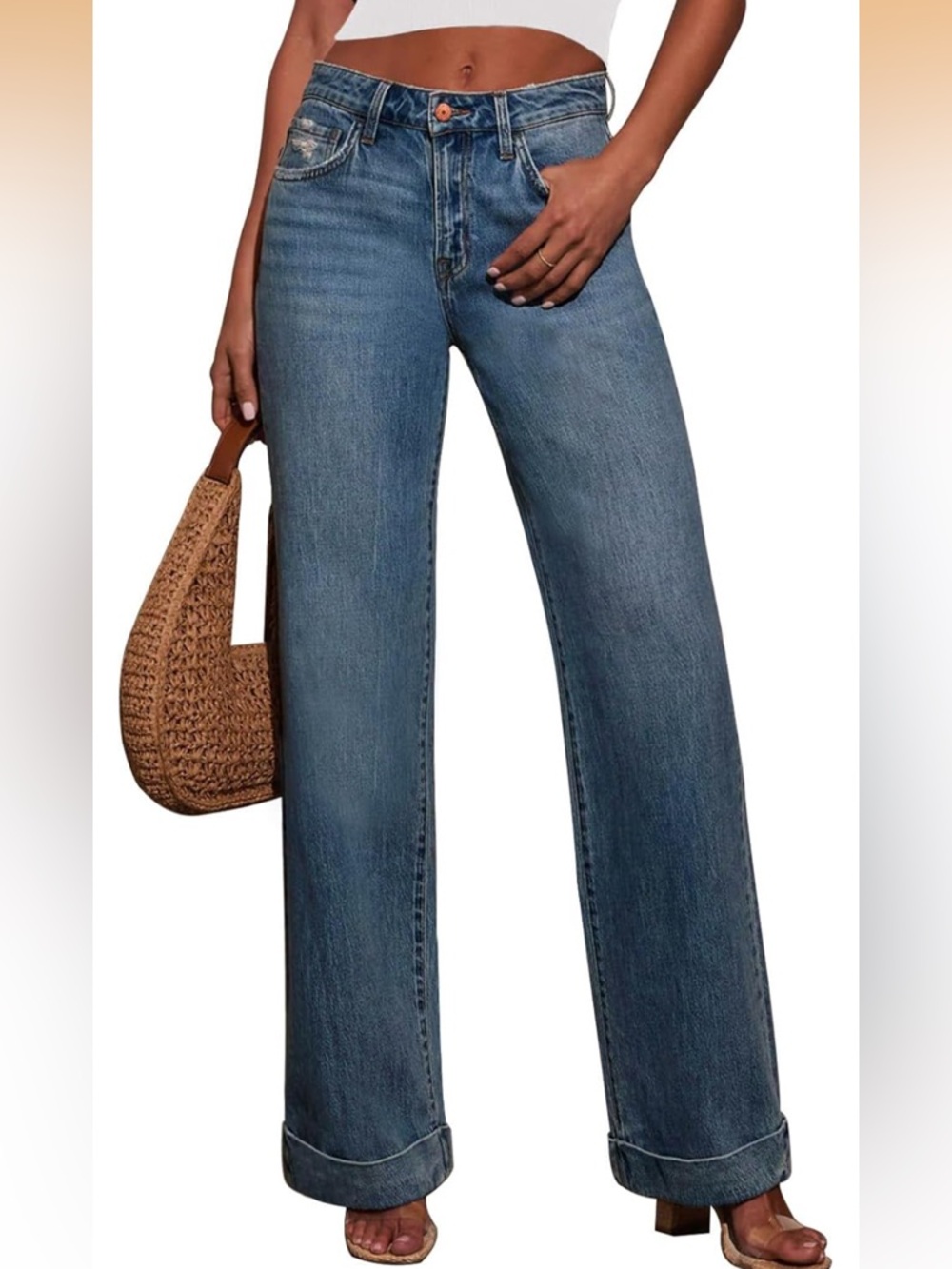 Brand New Wide Leg High-Rise Women's Jeans